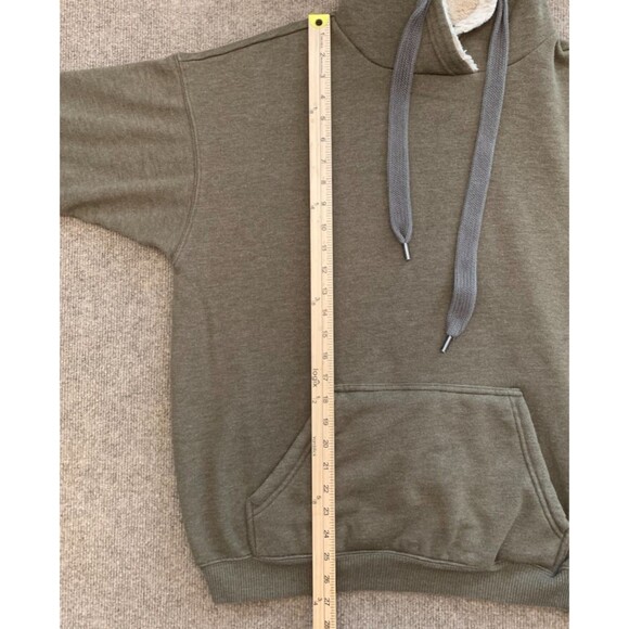 American Eagle Aerie Hoodie Womens S/P Sherpa Spring Street Oversized Pullover - Picture 2 of 9